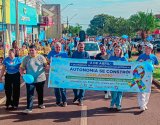 Coagru manifesta apoio ao Abril Azul com participação em caminhada de conscientização