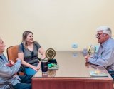 Coagru recebe visita de associado pioneiro de Ubiratã