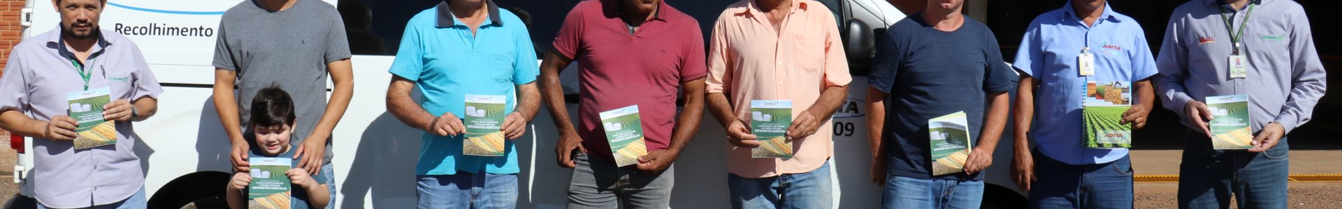 Ação de destinação correta de embalagens vazias de defensivos agrícolas