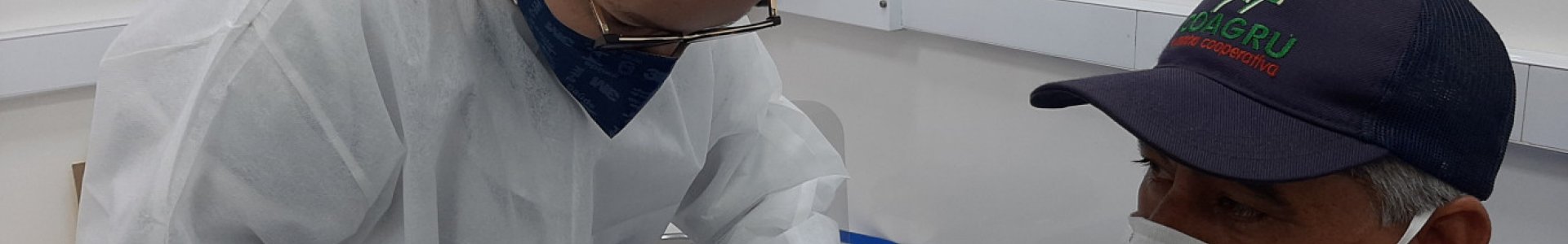 Colaboradores da Coagru realizam exames preventivos