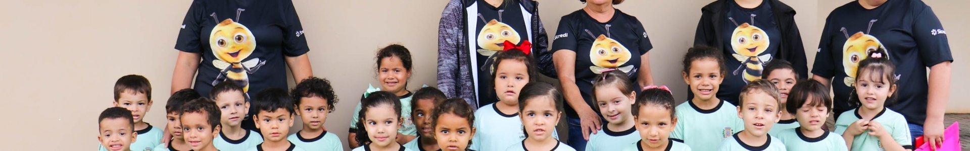 Crianças do CMEI Nosso Lar visitam a Coagru