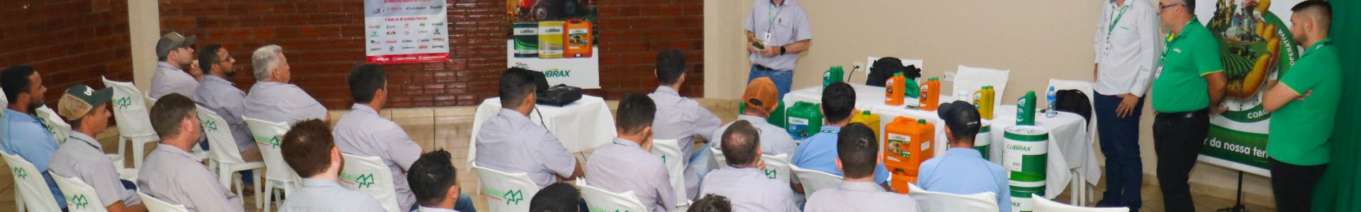 Treinamento de colaboradores em parceria com a Lubrax