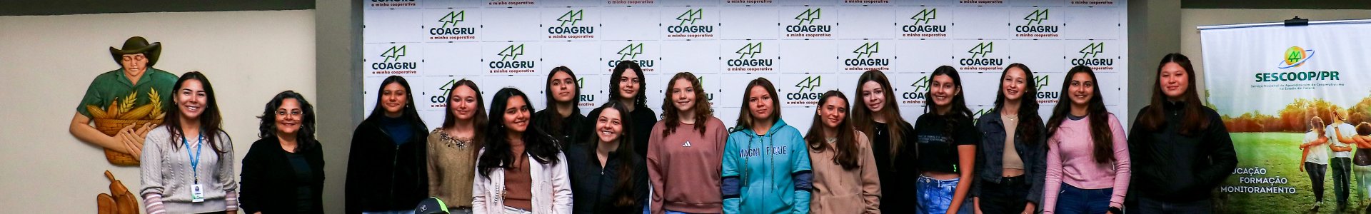 Jovens participam da formação COAGRU e o Cooperativismo pelo Programa LiderCoop  Fase I