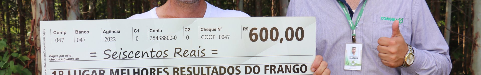 MELHORES RESULTADOS DO FRANGO DO MÊS DE NOVEMBRO/2022