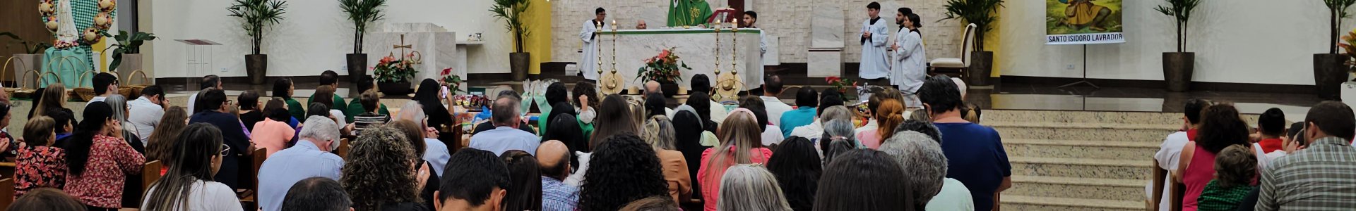 Missa da colheita em Campina da Lagoa