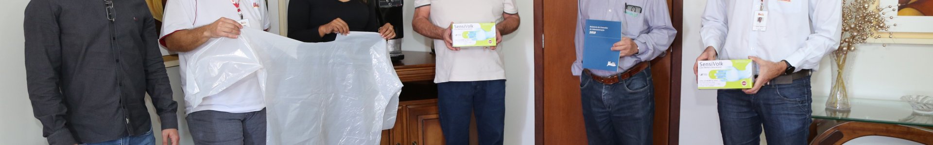 Unitá realiza doações para o combate ao coronavírus