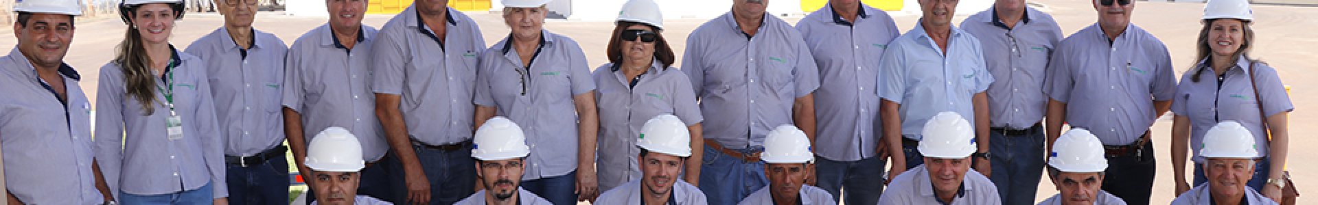 Conselheiros avaliam a conclusão das obras da Fábrica de Ração Avícola