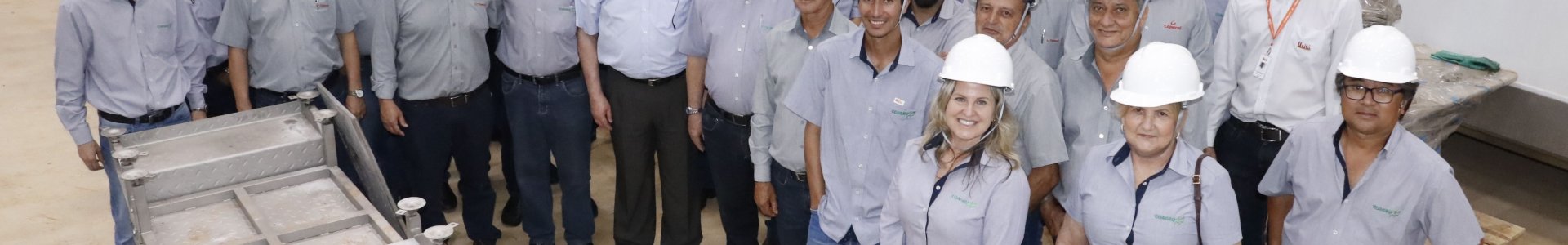 Diretores e Conselheiros da Coagru, Copacol e Unitá visitaram as obras na Unitá