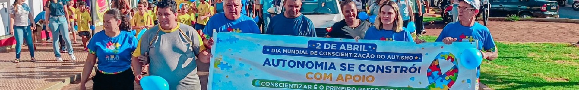 Coagru manifesta apoio ao Abril Azul com participação em caminhada de conscientização