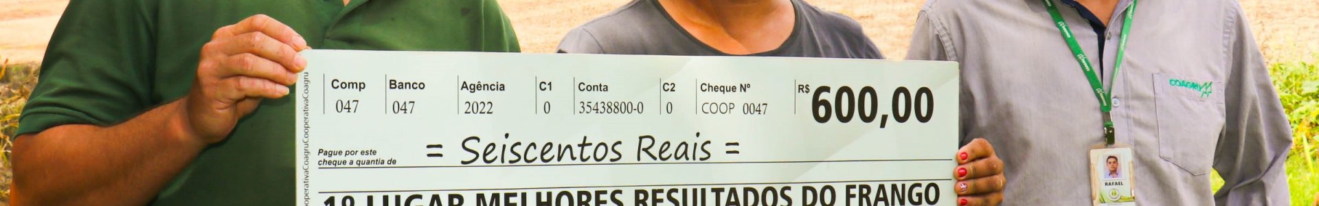 MELHORES RESULTADOS DO FRANGO DO MÊS DE FEVEREIRO/2023