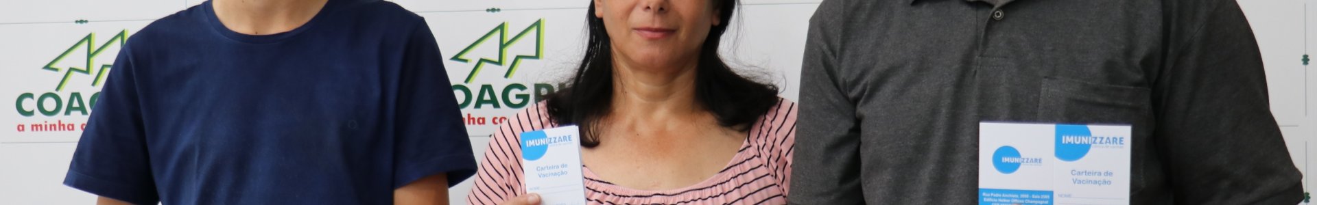 Campanha de vacinação é realizada pela Coagru através do programa Coopersaúde