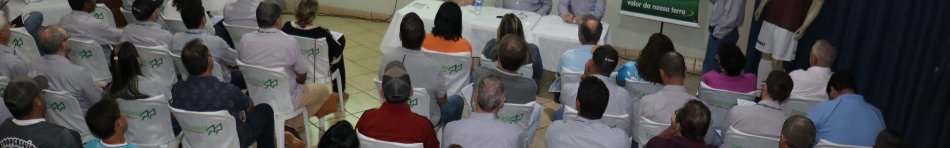 Reunião de lançamento do Coopertruco, Coopersuíço e Coopervôlei