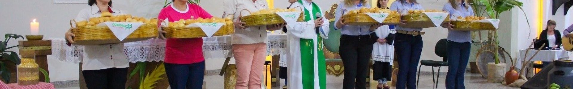 COAGRU ORGANIZOU MISSAS EM AÇÃO DE GRAÇAS PELA COLHEITA