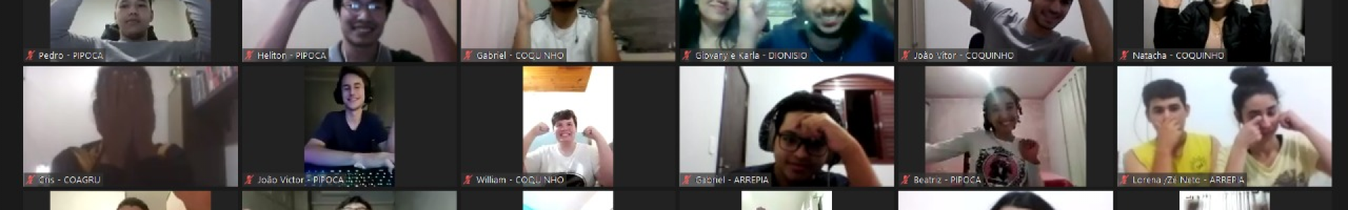 Jovens da Coagru participam de gincana on-line