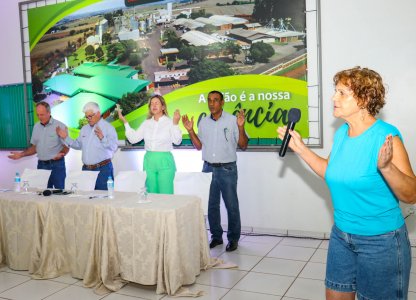 Palestra de segurança na família e na propriedade rural na Coagru
