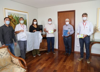 Unitá realiza doações para o combate ao coronavírus