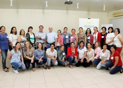 Coordenadoras dos grupos femininos participaram de treinamento sobre cooperativismo