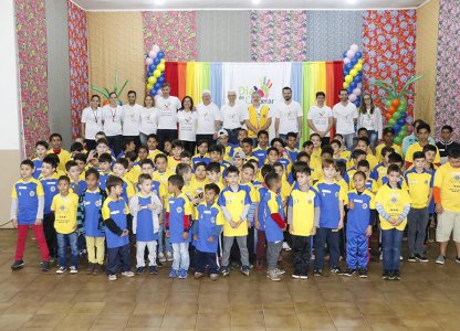 Cooperativas realizam Manhã Solidária com crianças do S.O.S.