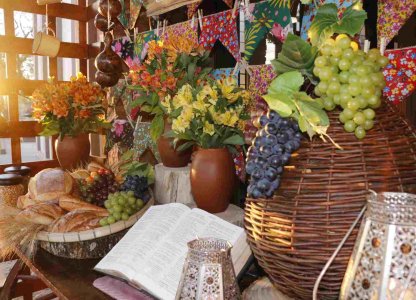 Momento de fé - Cooperantes da Coagru agradecem os bons frutos da colheita