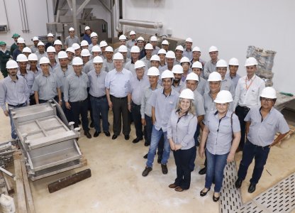 Diretores e Conselheiros da Coagru, Copacol e Unitá visitaram as obras na Unitá