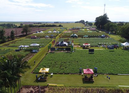 Dia de campo Coagru - compromisso da Cooperativa em levar pesquisa e inovação aos seus cooperantes