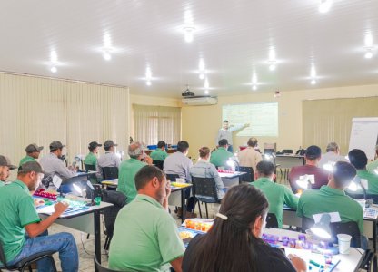 Coagru realiza treinamento em classificação de grãos e reforça preparo das equipes para a safra