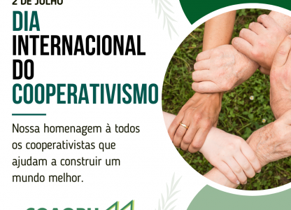 Parabéns Cooperativistas!