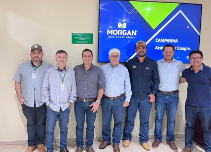 Reunião estratégica reforça parceria entre Coagru e Morgan Sementes (Long-Ping)