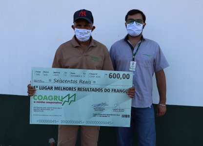 MELHORES RESULTADOS DO FRANGO DO MÊS DE AGOSTO/2021