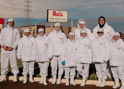 Mulheres empreendedoras de Ubiratã visitam a Unitá e conhecem a estrutura e tecnologia da indústria