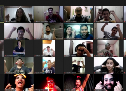 Jovens da Coagru participam de gincana on-line