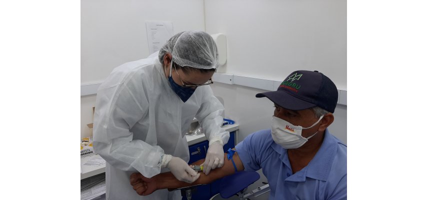 Colaboradores da Coagru realizam exames preventivos
