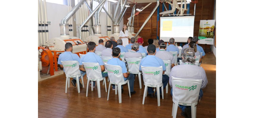 Coagru realiza capacitação em BPF para colaboradores do Moinho de Trigo