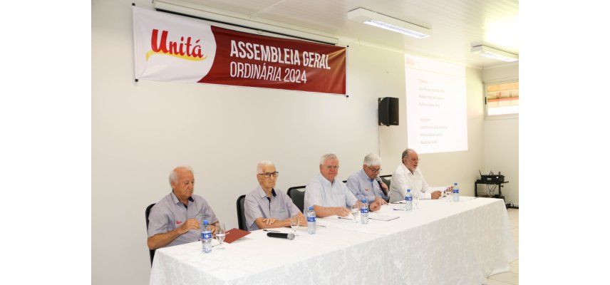 UNITÁ realiza AGO para prestação de contas de 2023