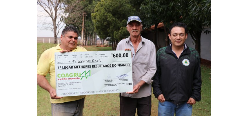MELHORES RESULTADOS DO FRANGO DO MÊS DE AGOSTO/2022