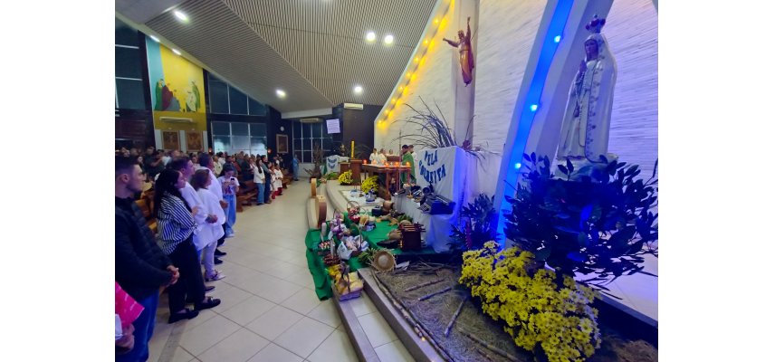 Missa em Ação de Graças pela colheita em Nova Cantu