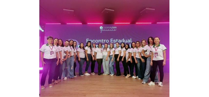 Coopermulher presente em encontro estadual de líderes