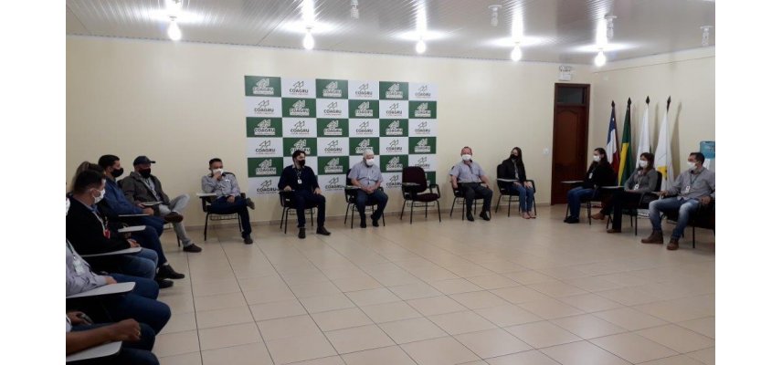 Reunião com técnicos da avicultura