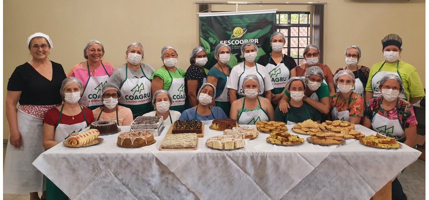 Cursos de Culinária para os Grupos Femininos