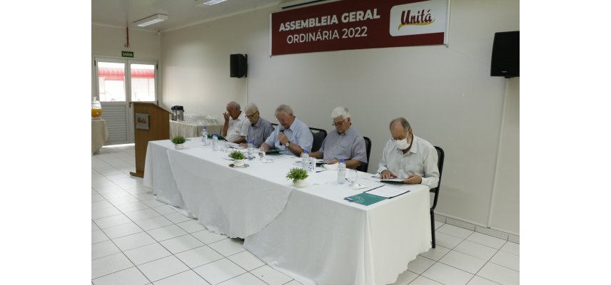 UNITÁ TEM NÚMEROS APROVADOS EM ASSEMBLEIA