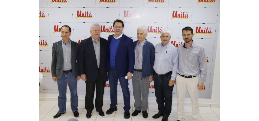 GOVERNADOR RATINHO JUNIOR VISITA A UNITÁ