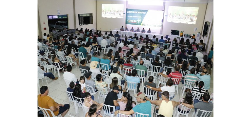 Coagru realizou as reuniões de prestação de contas