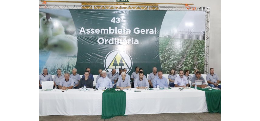COAGRU REALIZA A 43ª ASSEMBLEIA GERAL ORDINÁRIA
