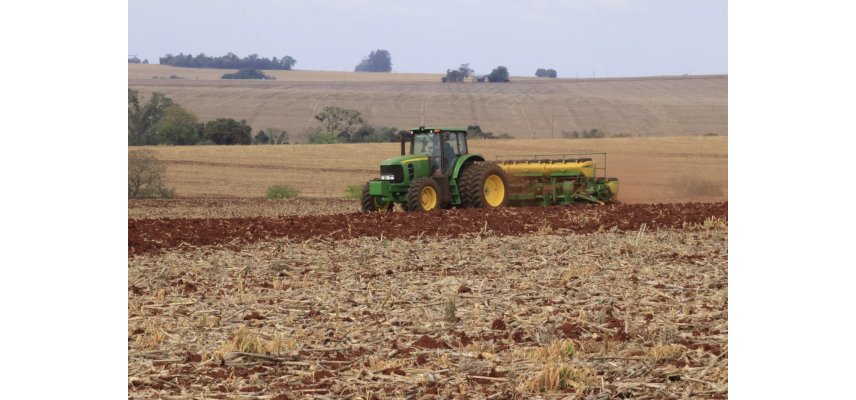 Semeadura da safra verão 2020/2021