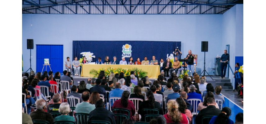 Coagru celebra conquista da nova quadra de esportes da APAE de Nova Cantu