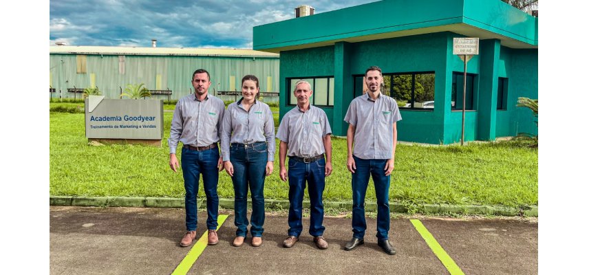 Coagru visita à fábrica e conhece a tecnologia por trás dos pneus Goodyear