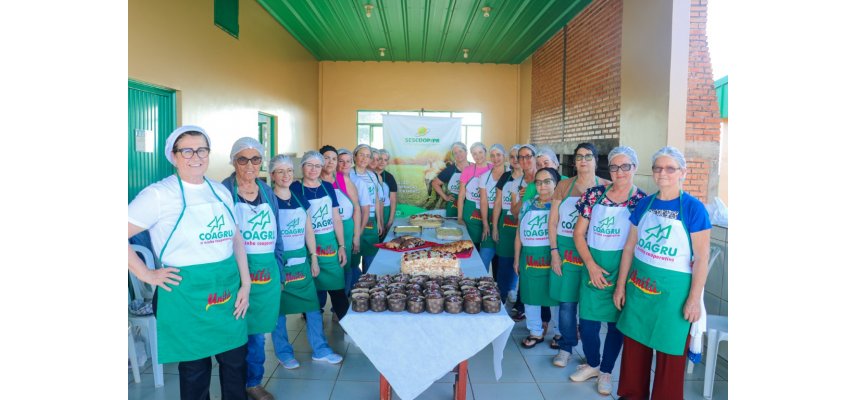 Sabores de Natal marcam curso de Culinária do Coopermulher