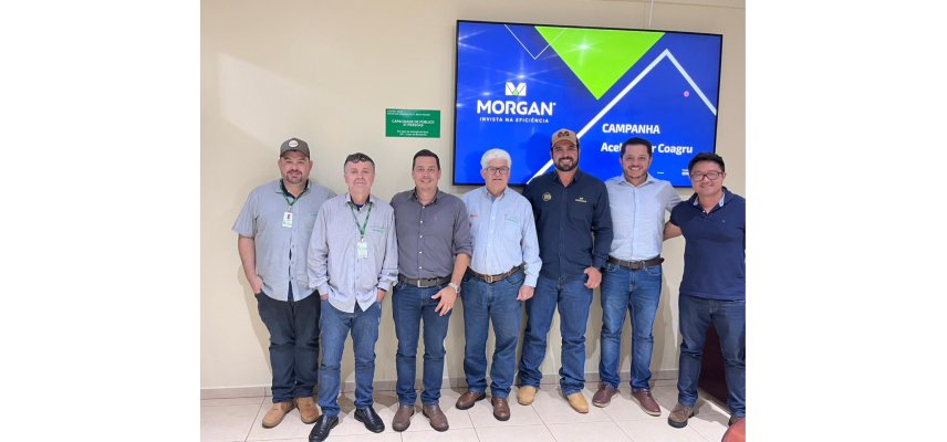 Reunião estratégica reforça parceria entre Coagru e Morgan Sementes (Long-Ping)