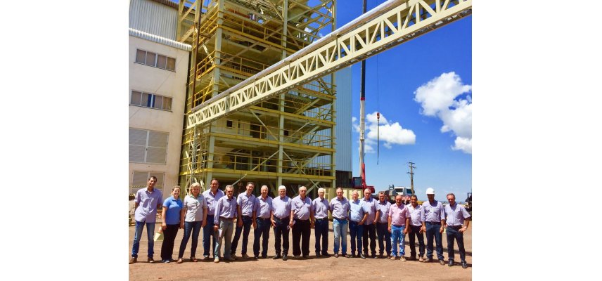 Diretoria e Conselheiros visitam obras da Coagru