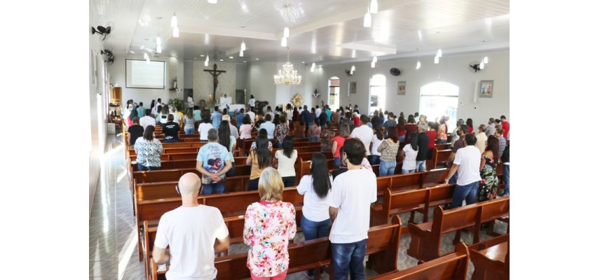 Missa em Ação de Graças pela Colheita é realizada em Anahy